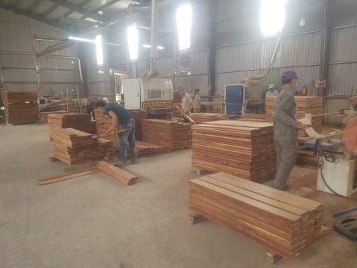 sàn gỗ gõ đỏ engineer