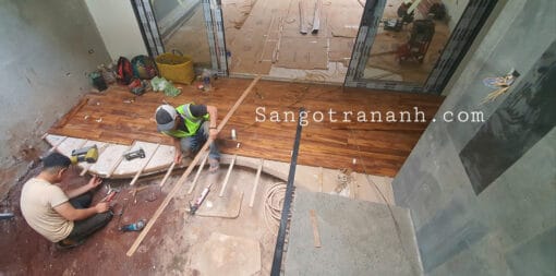 sàn gỗ teak engineer