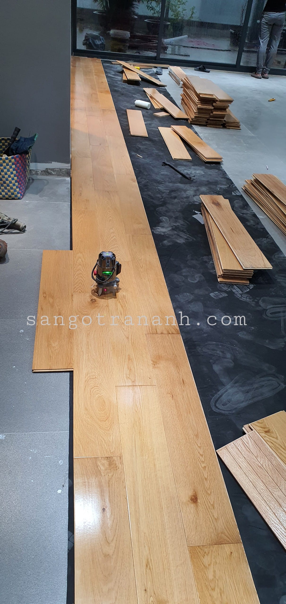 Sàn Gỗ Sồi Trắng Mỹ