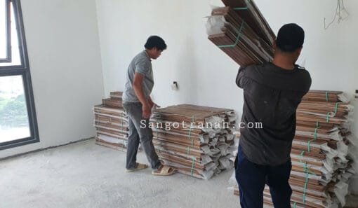 Sàn gỗ óc chó 15 x 95 x 450