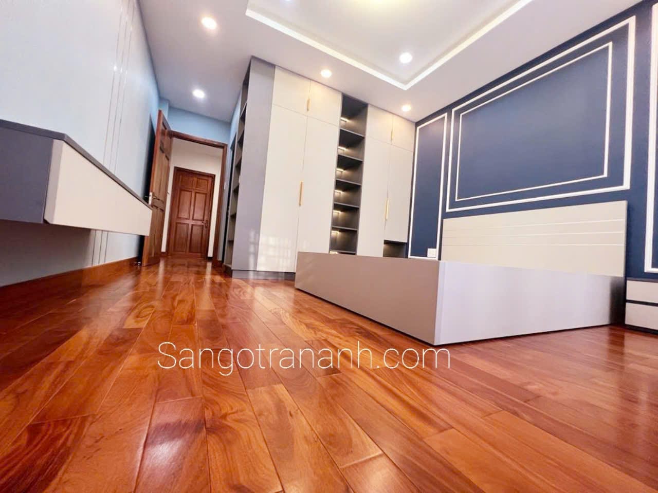 Sàn gỗ gõ đỏ