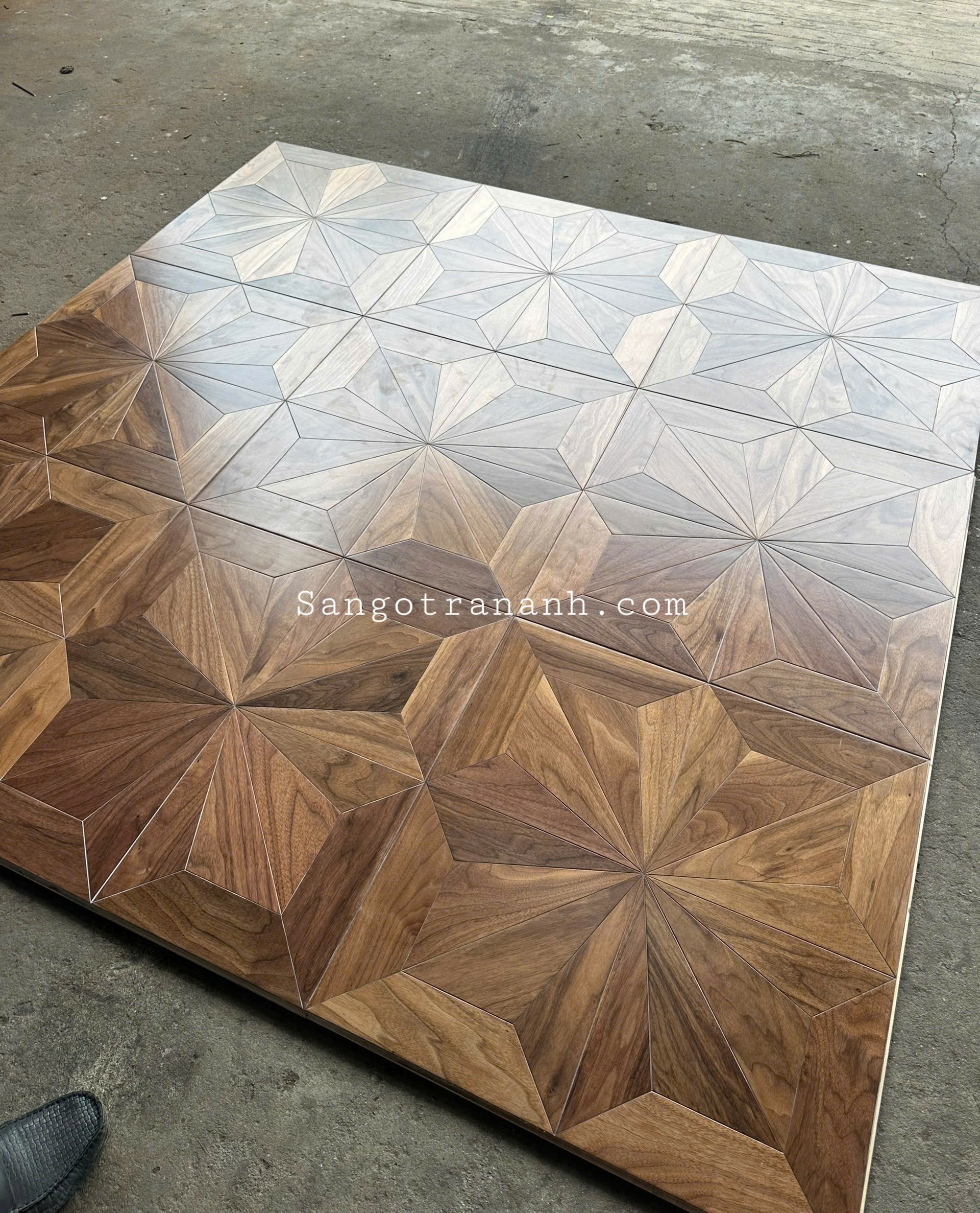 Sàn gỗ hoa văn Wanut