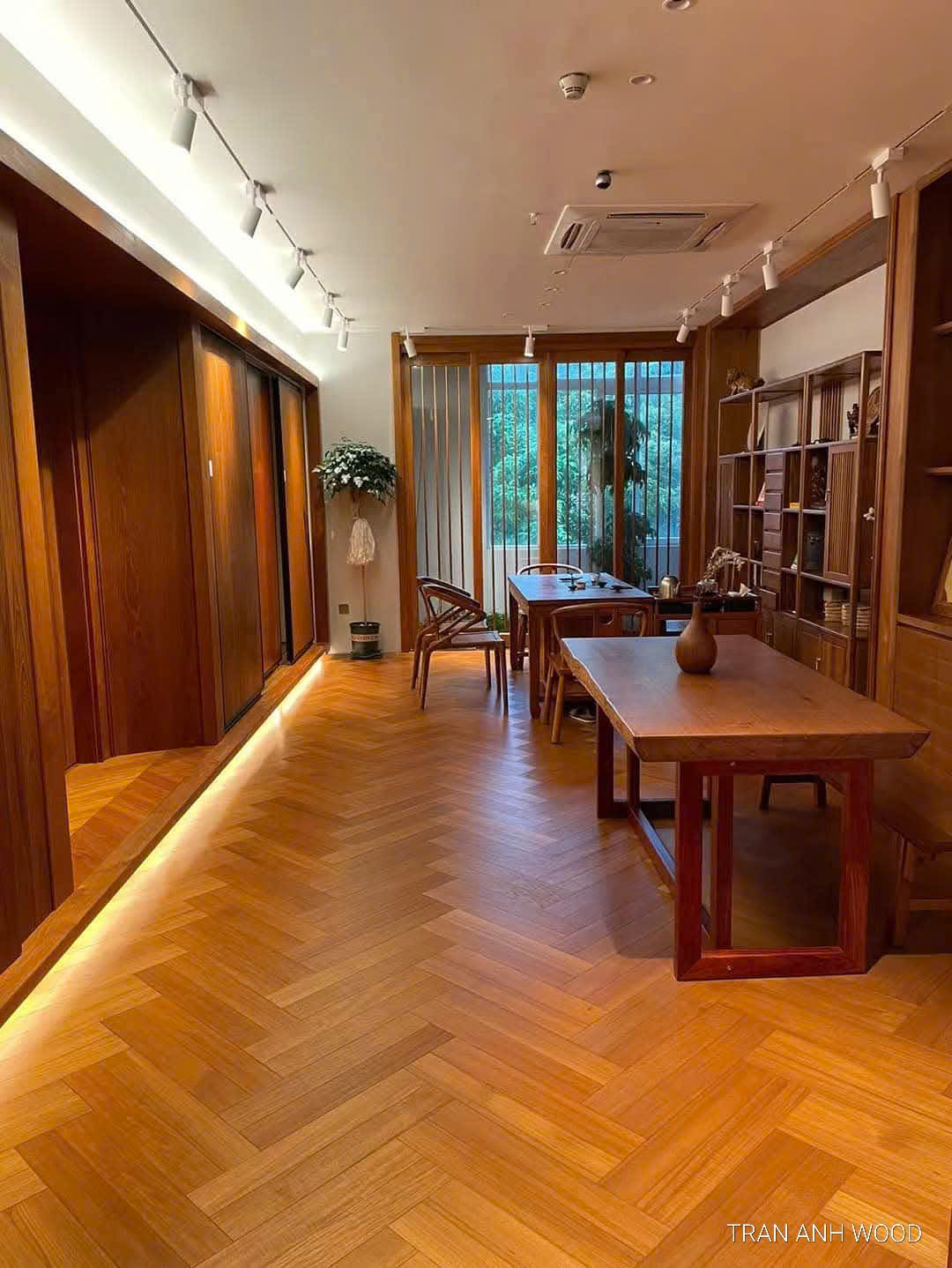 Màu sắc của sàn gỗ Teakmyanmar