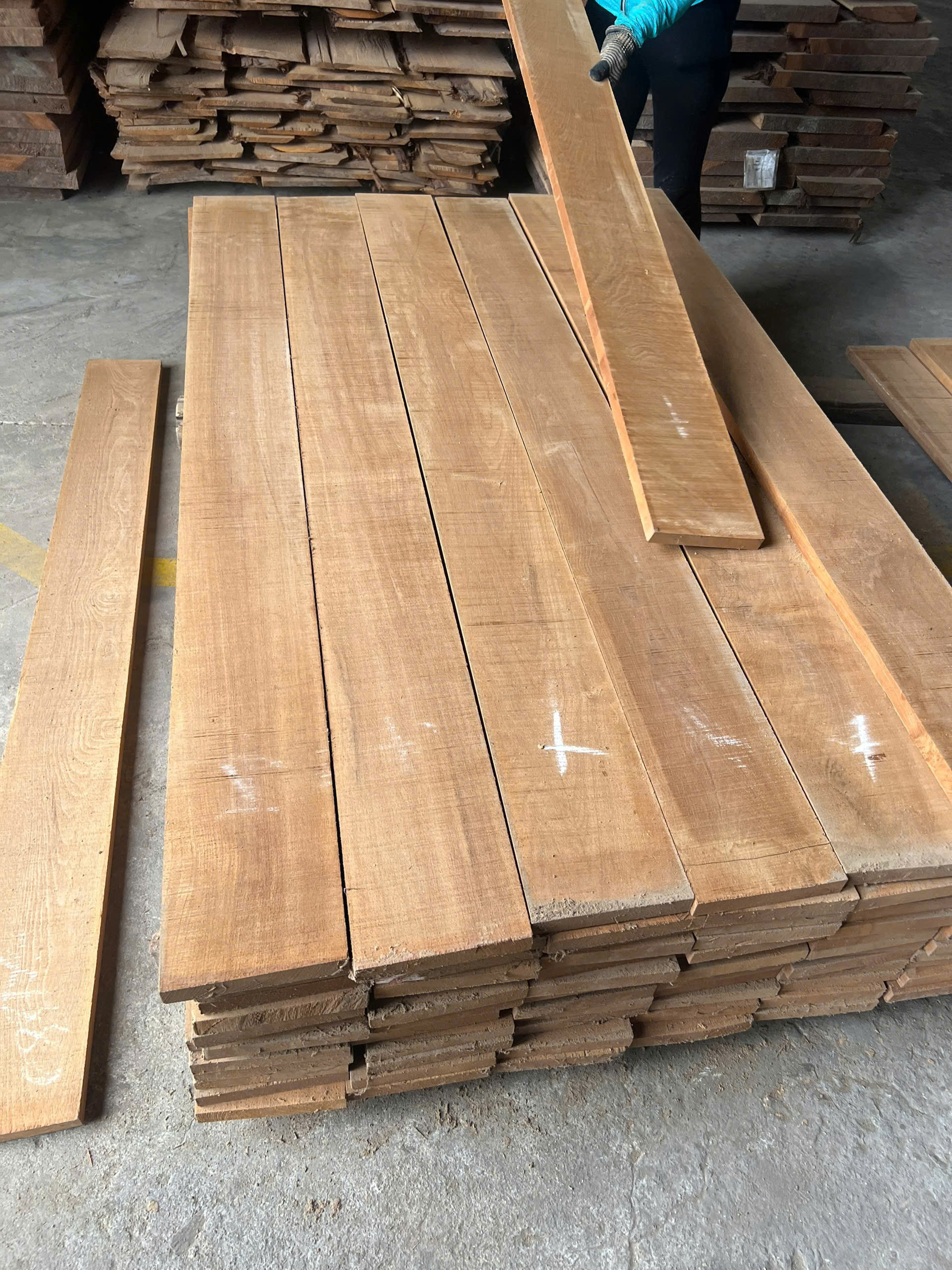 Thanh gỗ được lựa chọn và xử lý cẩn thận